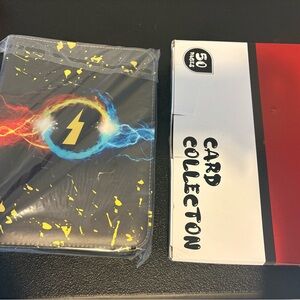 Pokémon cards binder- holds 400 cards